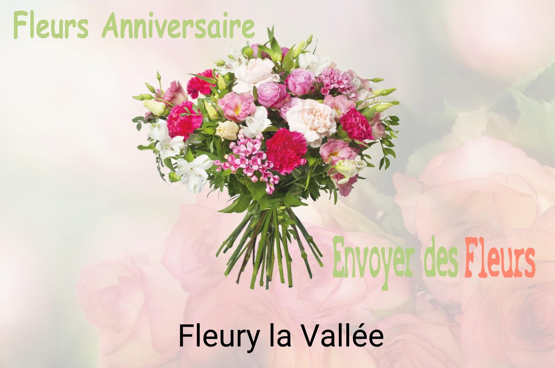 Bouquet de fleurs d’anniversaire livré à Fleury-la-Vallée